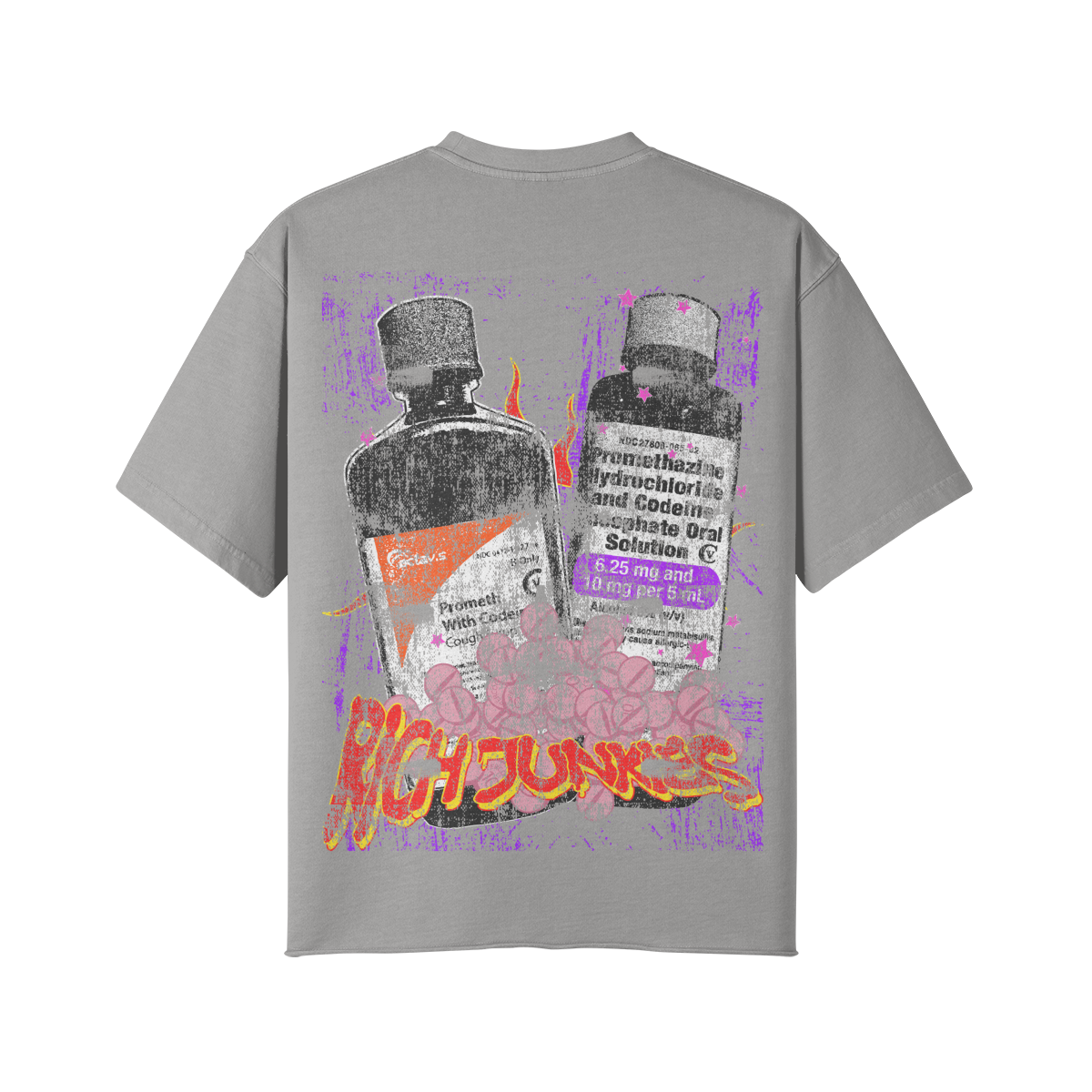 Skeleton Cropped Tee