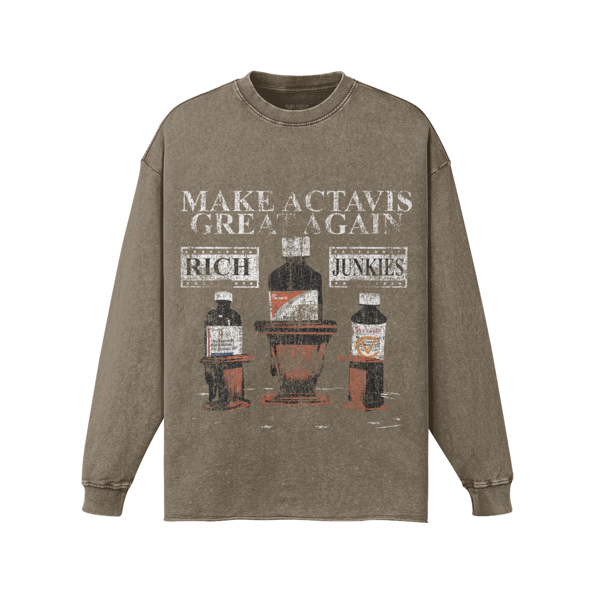 MAGA Long Sleeve Cropped Tee