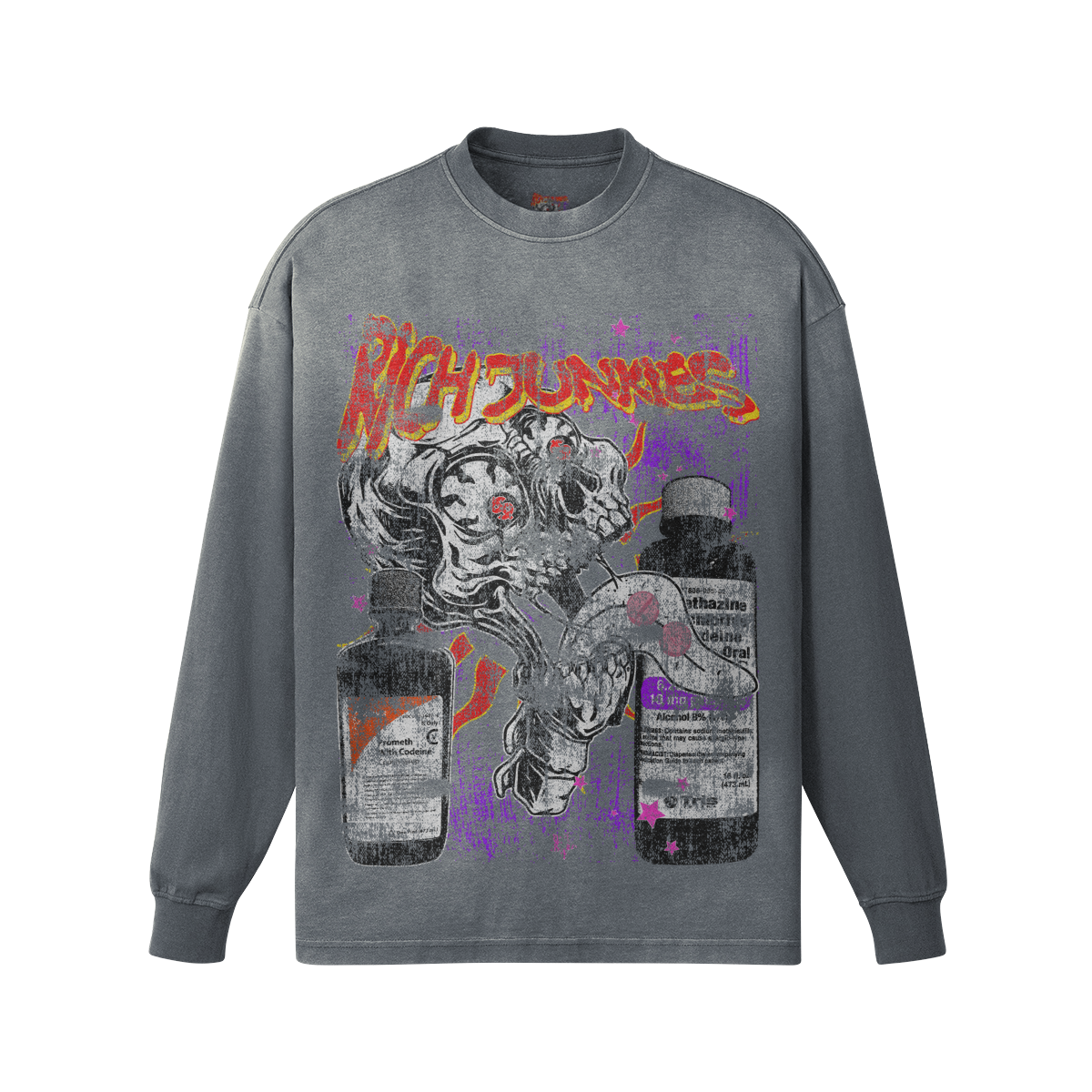 Skeleton Long Sleeve Tee